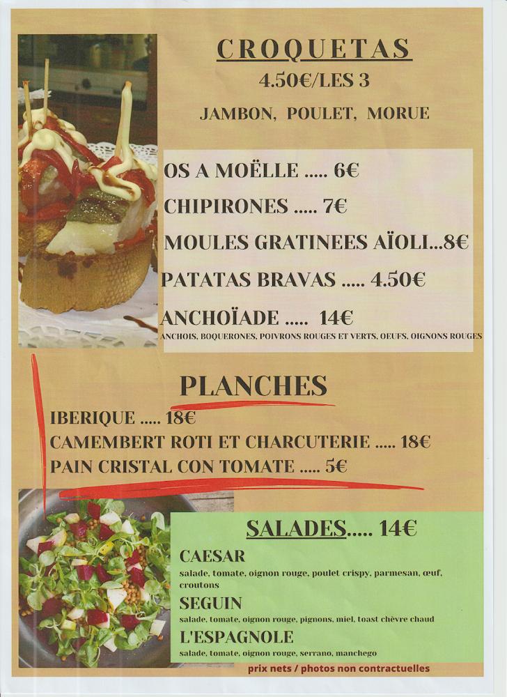 La Cabane - Menu Image 3